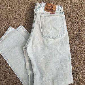 vintage wrangle straight leg jeans 🤎